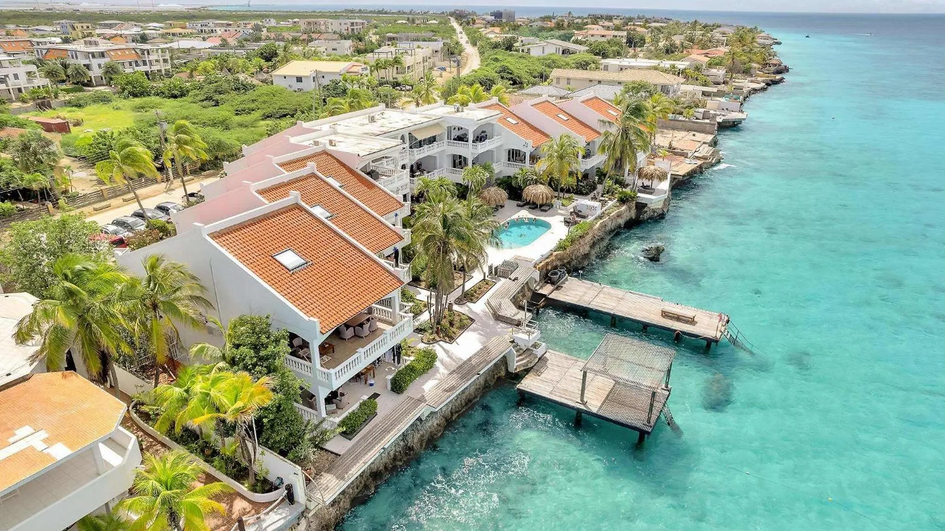 Belmar Oceanfront Apartments 21 Right On The Ocean With Diving Facilities Kralendijk  Bonaire, Santo Eustáquio e Saba